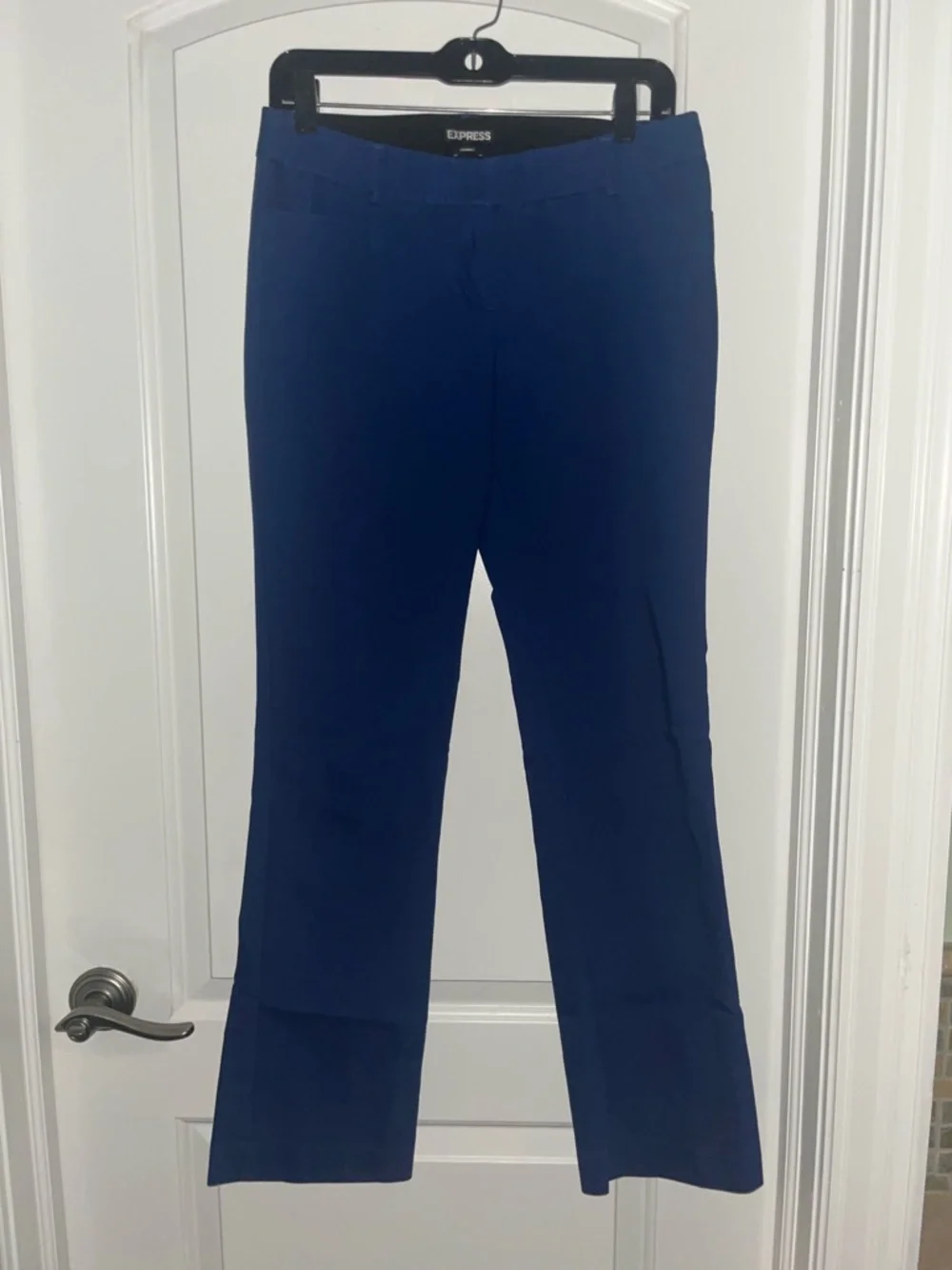 Express Women's Blue Dress Pants - Columnist, size 4R